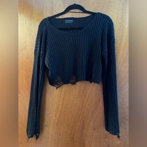 Urban outfitters black sweater size small